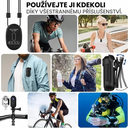 WearCam – Univerzální 4K magnetická kamera